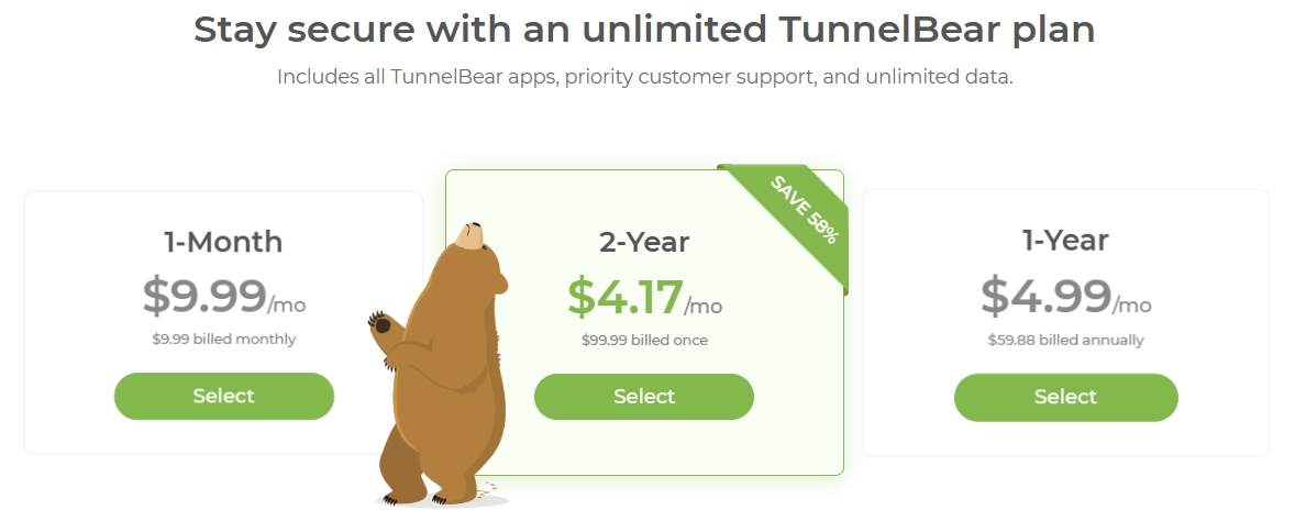 TunnelBear加速器，保护您的网络隐私安全-途步精选