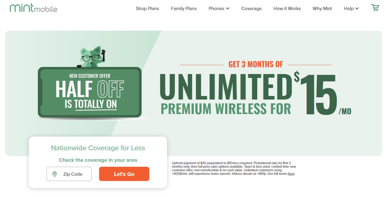 Mint Mobile：让你在美国通话、上网不再花大钱！-途步精选